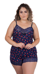 pijama plus size com caimento perfeito, feita para valorizar suas curvas e te fazer sentir incrível
